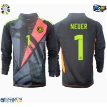 Moški Nogometni dresi Nemčija Manuel Neuer #1 Vratar Domači EP 2024 Dolgi Rokav